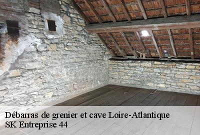 Débarras de grenier et cave Loire-Atlantique 