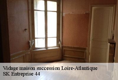 Vidage maison succession Loire-Atlantique 