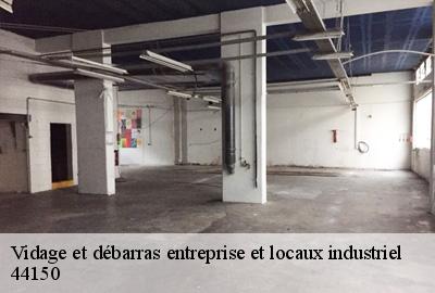 Vidage et débarras entreprise et locaux industriel  44150