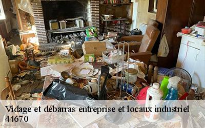 Vidage et débarras entreprise et locaux industriel  44670