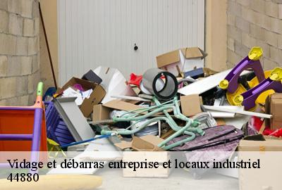 Vidage et débarras entreprise et locaux industriel  44880