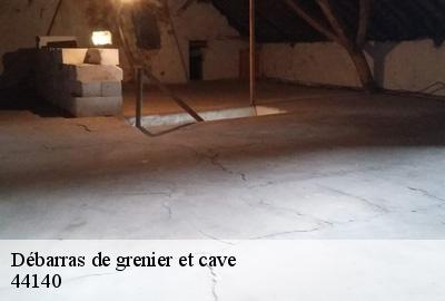 Débarras de grenier et cave  44140