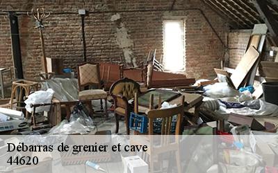 Débarras de grenier et cave 44620