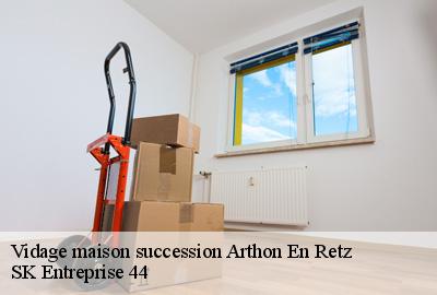 Vidage maison succession  44320