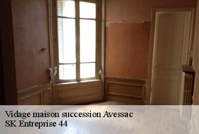 Vidage maison succession  44460