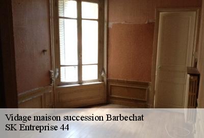 Vidage maison succession  44450