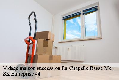 Vidage maison succession  44450