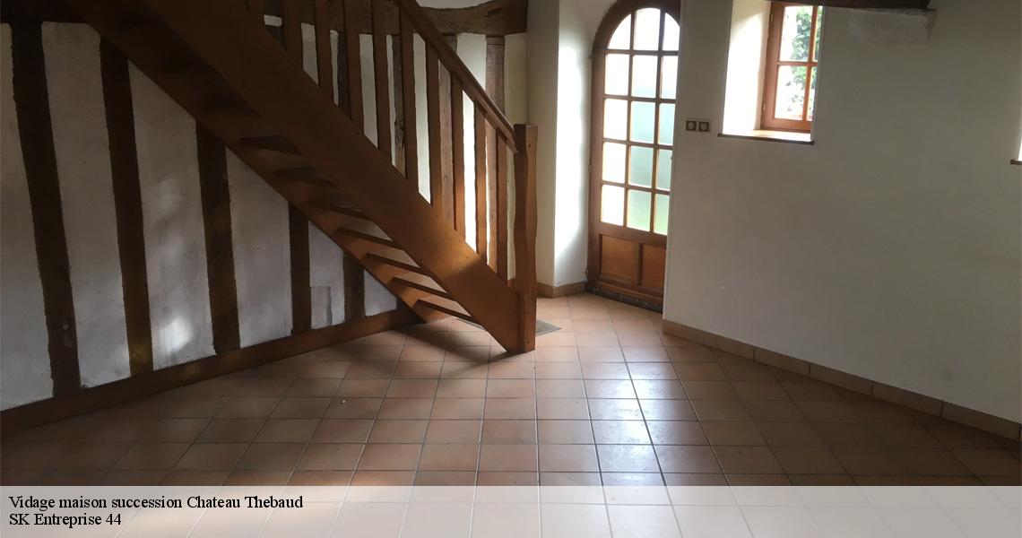 Vidage maison succession  chateau-thebaud-44690 SK Entreprise 44