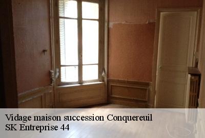 Vidage maison succession  44290