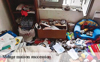 Vidage maison succession 44490