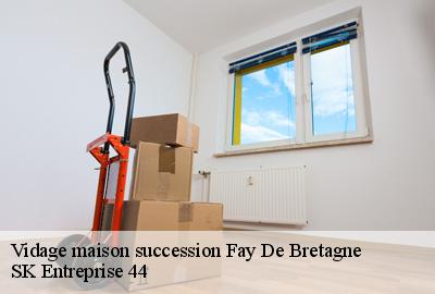 Vidage maison succession  44130