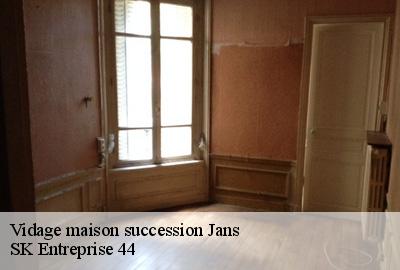 Vidage maison succession  44170