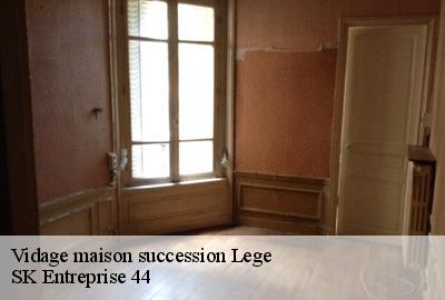 Vidage maison succession  44650