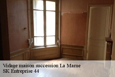 Vidage maison succession  44270