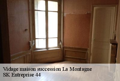 Vidage maison succession  44620