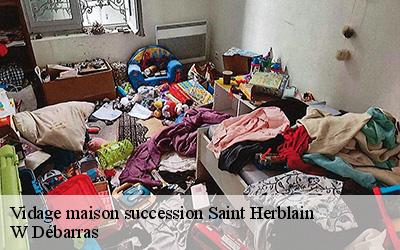 Vidage maison succession  44800