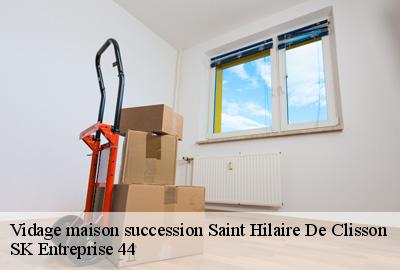 Vidage maison succession  44190