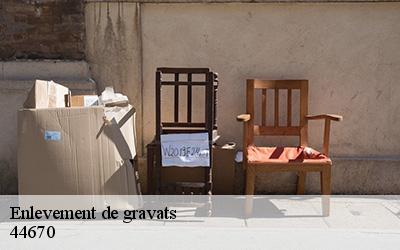 Enlevement de gravats 44670